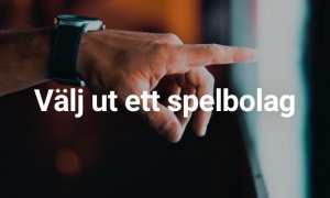 välj ett spelbolag
